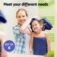 6 Pack Bath Towels Set Cotton Towel Navy - Magdasmall