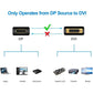 6ft 1.8M Display Port DP To Dual Link DVI-D 24+1 Pin Male Gold Connection Cable - Magdasmall