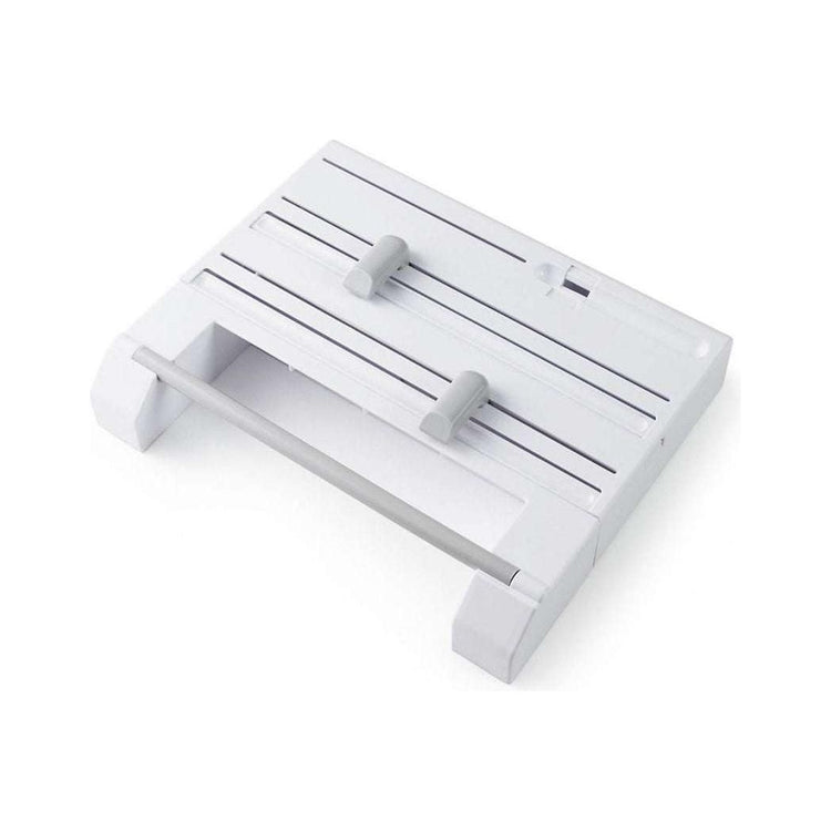 6in1 Wall Mounted Kitchen Rack Towel Holder Foil Roll Organizer Film Dispenser - Magdasmall