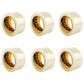 6x 3M Scotch Clear Packaging 370 Tape 48mmx75m Strong Packing Moving Adhesive - Magdasmall
