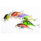 6x 4.5cm Popper Crank Bait Fishing Lure Lures Surface Tackle Saltwater - Magdasmall