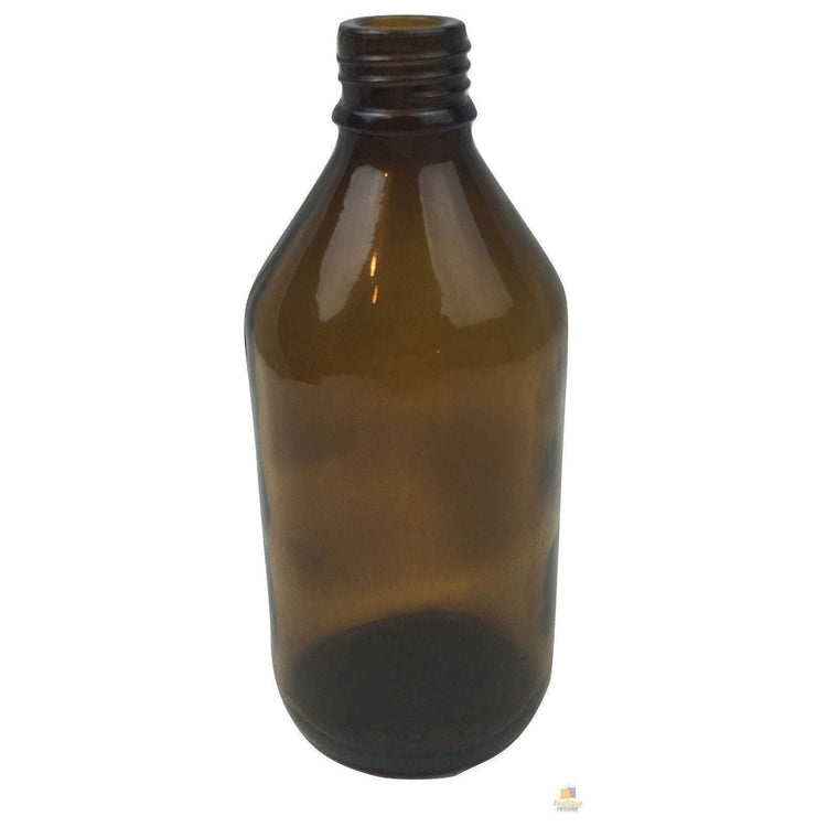 6x 600ml Amber Glass Bottle Cosmetic Essential Oil General Purpose Storage - Magdasmall