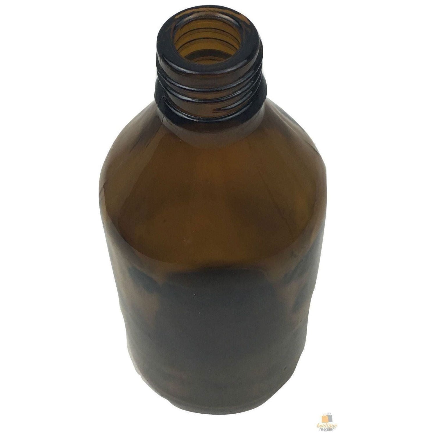 6x 600ml Amber Glass Bottle Cosmetic Essential Oil General Purpose Storage - Magdasmall