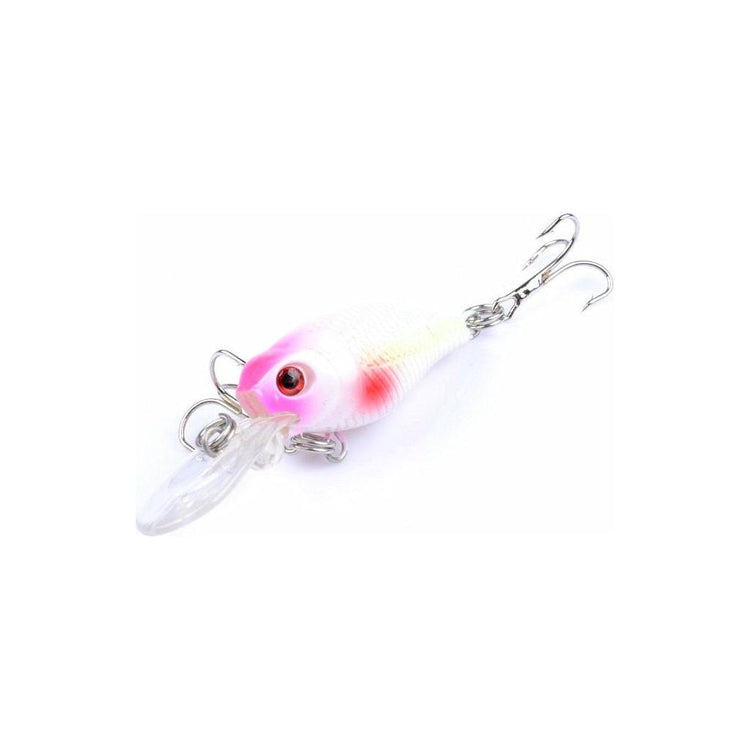 6x 6cm Popper Crank Bait Fishing Lure Lures Surface Tackle Saltwater - Magdasmall