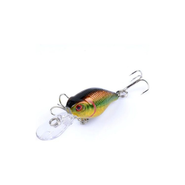 6x 6cm Popper Crank Bait Fishing Lure Lures Surface Tackle Saltwater - Magdasmall