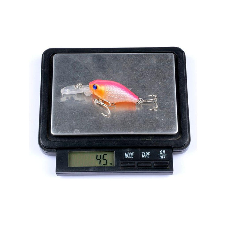 6x 6cm Popper Crank Bait Fishing Lure Lures Surface Tackle Saltwater - Magdasmall