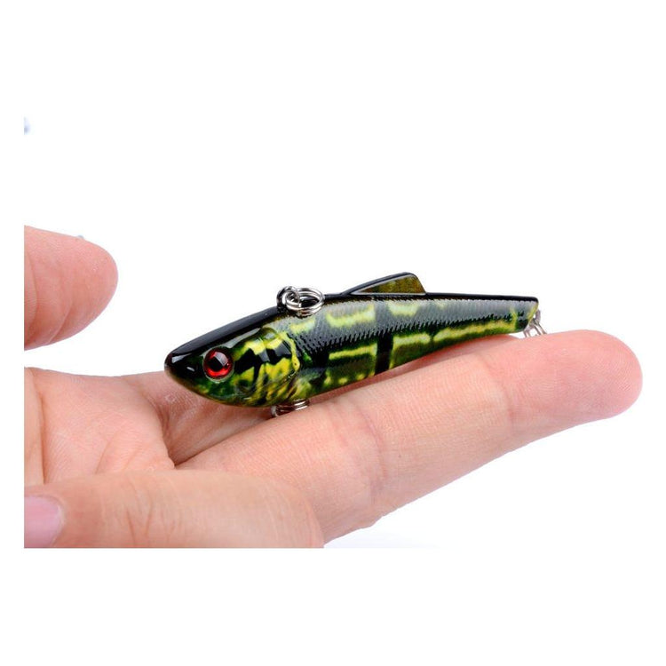 6x 7cm Vib Bait Fishing Lure Lures Hook Tackle Saltwater - Magdasmall