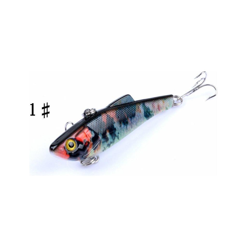 6x 7cm Vib Bait Fishing Lure Lures Hook Tackle Saltwater - Magdasmall