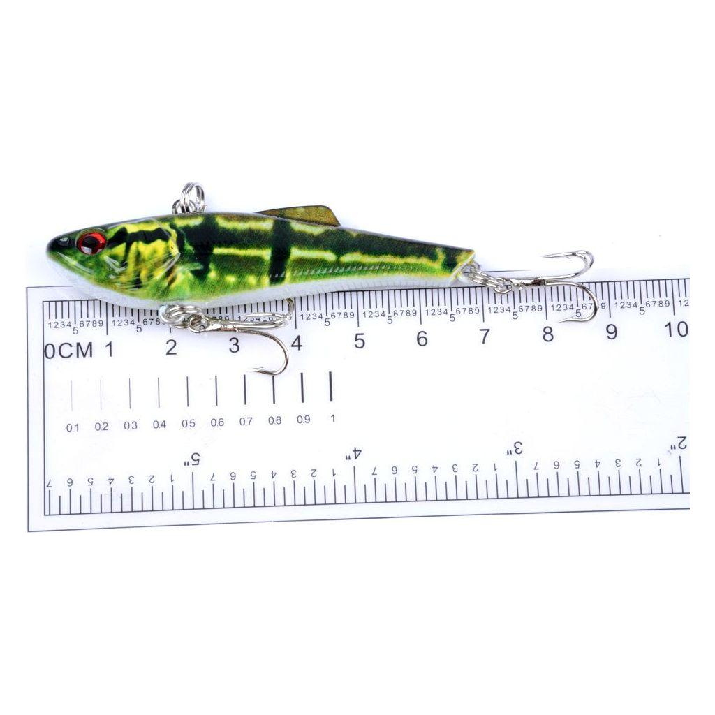 6x 7cm Vib Bait Fishing Lure Lures Hook Tackle Saltwater - Magdasmall