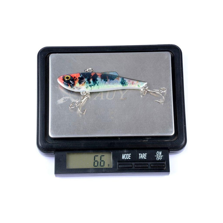6x 7cm Vib Bait Fishing Lure Lures Hook Tackle Saltwater - Magdasmall