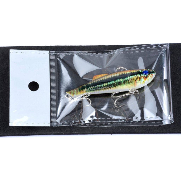 6x 7cm Vib Bait Fishing Lure Lures Hook Tackle Saltwater - Magdasmall