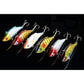 6x 8cm Vib Bait Fishing Lure Lures Hook Tackle Saltwater - Magdasmall