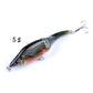 6x 9.5cm Vib Bait Fishing Lure Lures Hook Tackle Saltwater - Magdasmall