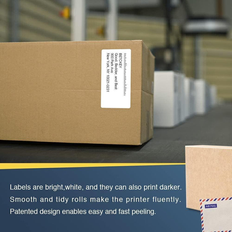 6x DK11240 DK 11240 Thermal Labels For Brother QL500 QL 560 570 580N 1060N ETC - Magdasmall