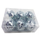 6x Hanging Mini Disco Balls Shiny Silver Mirror Party Halloween Reflect 4cm Bulk - Magdasmall