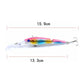 6x Popper Minnow 13.3cm Fishing Lure Lures Surface Tackle Fresh Saltwater - Magdasmall