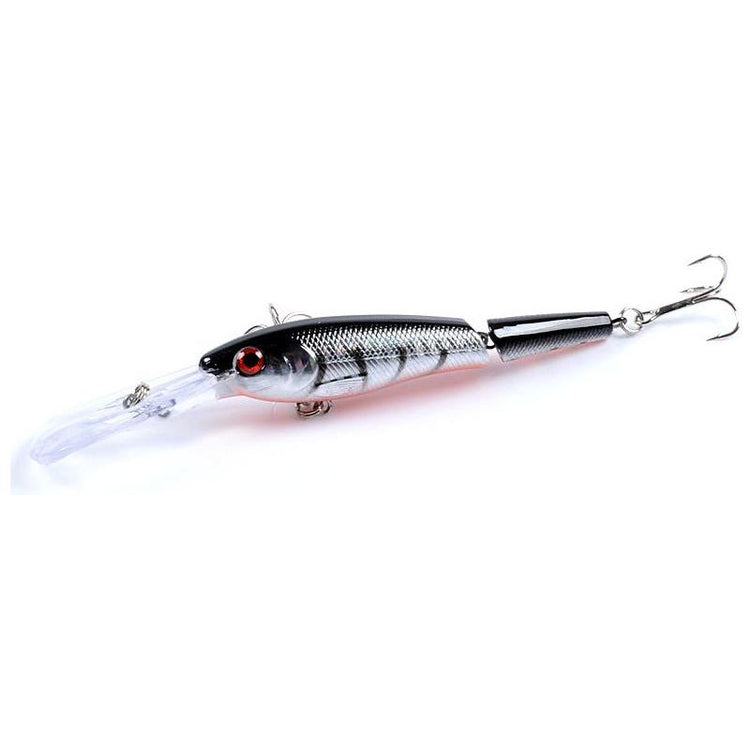 6x Popper Minnow 13.3cm Fishing Lure Lures Surface Tackle Fresh Saltwater - Magdasmall