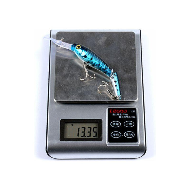 6x Popper Minnow 13.3cm Fishing Lure Lures Surface Tackle Fresh Saltwater - Magdasmall