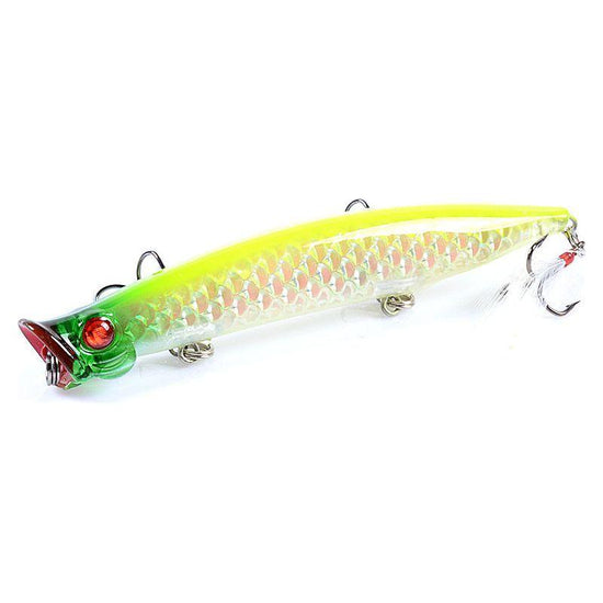 6x Popper Poppers 11.7cm Fishing Lure Lures Surface Tackle Fresh Saltwater - Magdasmall