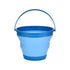 7 Litre Foldable Collapsible Silicone Bucket for Home/Hiking/Camping/Fishing - Blue - Magdasmall