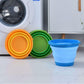 7 Litre Foldable Collapsible Silicone Bucket for Home/Hiking/Camping/Fishing - Blue - Magdasmall