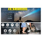 7 Modes Waterproof Rechargeable UV Light Flashlight Torch for Camping - Magdasmall
