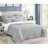7 piece vintage stone wash comforter set queen silver - Magdasmall