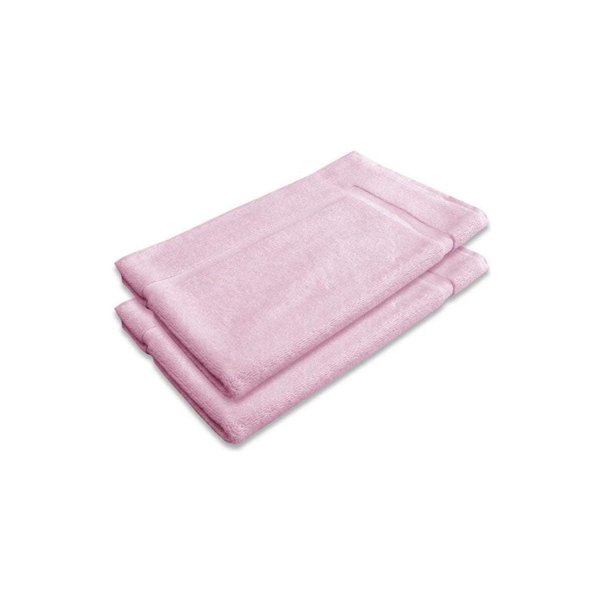 800GSM Set of 2 Cotton Bath Mat Pink - Magdasmall