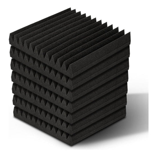 Alpha Acoustic Foam 20pcs 30x30x5cm Sound Absorption Proofing Panel Studio Wedge