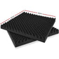 Alpha Acoustic Foam 20pcs 50x50x5cm Sound Absorption Proofing Panels Eggshell