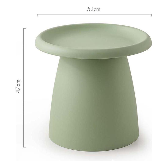 ArtissIn Coffee Table Round 52CM Plastic Green