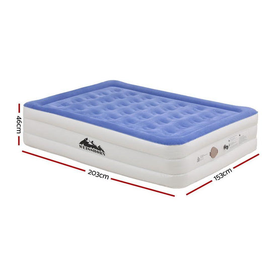 Weisshorn Air Mattress Queen Inflatable Bed 46cm Air bed Cube