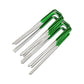 Primeturf Artificial Grass 100pcs Synthetic Pins Fake Lawn Turf Weed Mat Pegs Joining Tape