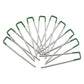 Primeturf Artificial Grass 100pcs Synthetic Pins Fake Lawn Turf Weed Mat Pegs Joining Tape