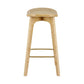 Artiss 2x Bar Stools Bamboo Rattan Stool Counter Chair Kitchen Barstools