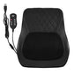 Livemor Back Massager with Heat and Traction, Neck and Shoulder Massage Pillow, Ergonomic Backrest for Office Chair & Sofa, Lumbar Support Cushion with 2-Level Thermal Relief, 6 Modes for Cervical & Full Body Pain Relief, Large