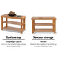 Artiss Bamboo Shoe Rack Wooden Seat Bench Organiser Shelf Stool