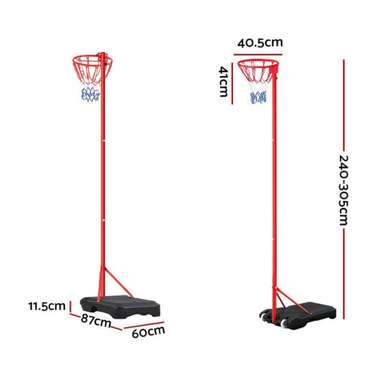 Everfit 3.05M Basketball Hoop Stand System Net Ring