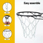 Everfit Basketball Ring Metal Braided Chain Net 12 Loop