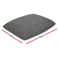 Artiss 3 in 1 Bean Bag Chair Cover (No Filler) Convertible Bean Bag for Adults, Corduroy Stuffed Animal Storage Bean Bag Cover Washable for Living Room Bedroom, Grey