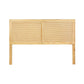 Artiss Bed Head Headboard Double Rattan - RIBO Pine