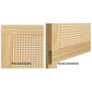 Artiss Bed Head Headboard Double Rattan - RIBO Pine