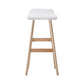 Artiss 2x Bar Stools Wooden Stool White