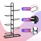 Everfit Ball Storage Rack Sports Equipment Organizer 7-Tier Holder for Garage Gym Black