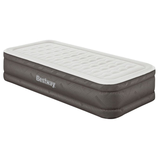 Bestway Air Mattress Single Inflatable Bed 46cm Airbed Grey