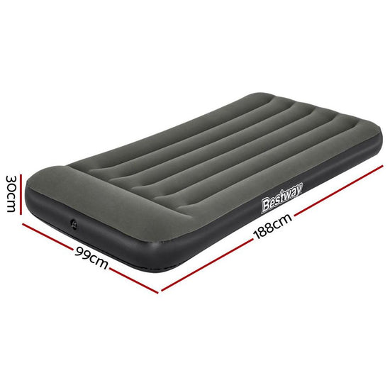 Bestway Air Mattress Single Inflatable Bed 30cm Airbed Grey