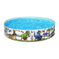 Bestway Kids Pool 183x38cm Round Above Ground Rigid Swimming Pools Dinosaur 946L