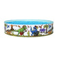 Bestway Kids Pool 183x38cm Round Above Ground Rigid Swimming Pools Dinosaur 946L