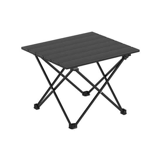 Weisshorn Folding Camping Table 40CM Roll Up Outdoor Picnic BBQ Aluminium Desk