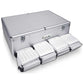 Embellir CD Case DVD Cases Storage Box 1000 Discs Aluminium Case DVD Folders